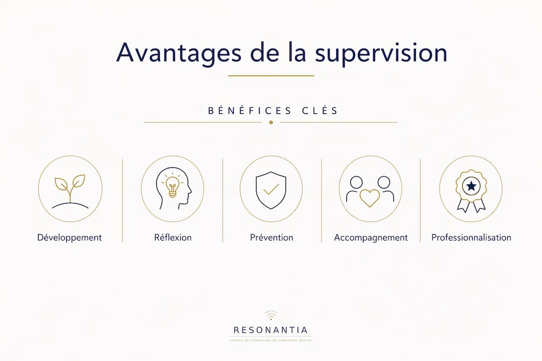 Découvrez en un coup d’œil tous les avantages qu’apporte la supervision grâce à cette infographie.