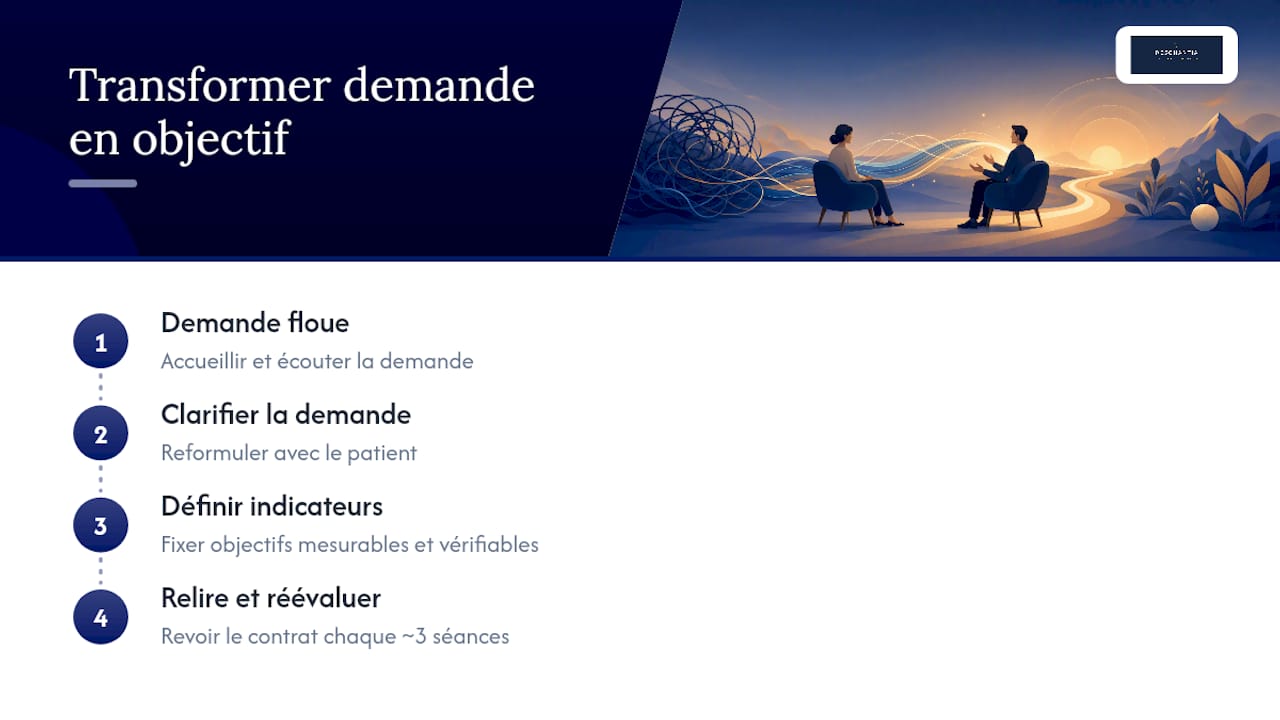Transformer une demande en objectif mesurable